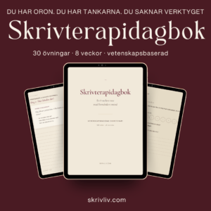 Skrivterapidagbok — En 8-veckors resa med Pennebakers metod
